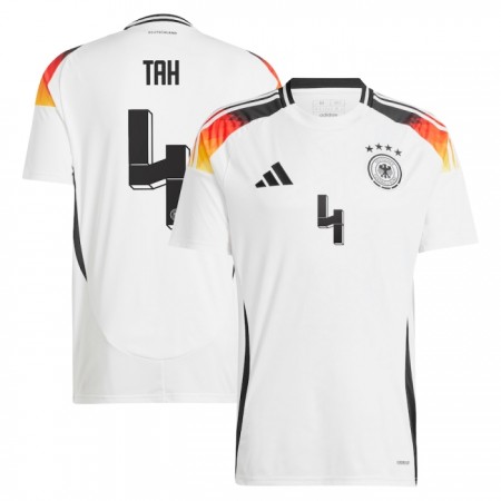 Tyskland Tah 4 Hjemme EM 2024 - Fodboldtrøjer (S/S)